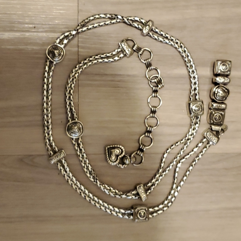 brighton silver belt